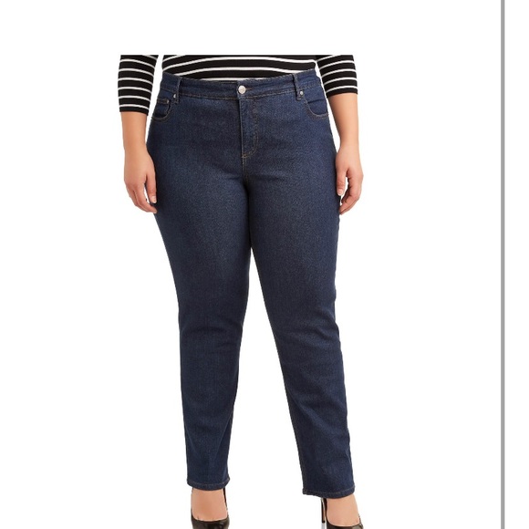 2 Women’s plus size jeans pants new terra & Sky - Picture 5 of 9